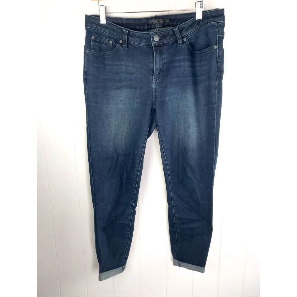 PrAna‎ London Jean in Dark Indigo Skinny Regular Inseam Size 10/30